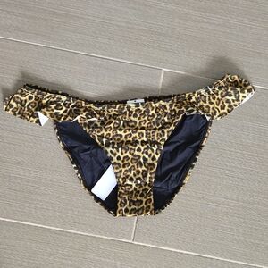 Solida NWT Leopard Print Bikini Bottoms